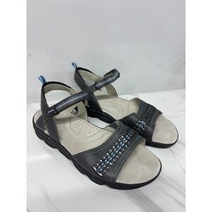 Jambu Women's Monaco Sandal Gray Size 9M Comfort